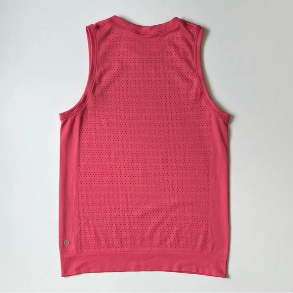 Lululemon Breeze By Muscle Tank II Glossy Pink 4/XS/Extra Small Swiftly Top - Picture 5 of 10